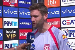M09: KXIP vs MI – Andrew Tye Interview