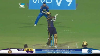Eliminator: KKR vs RR – Andre Russell Six