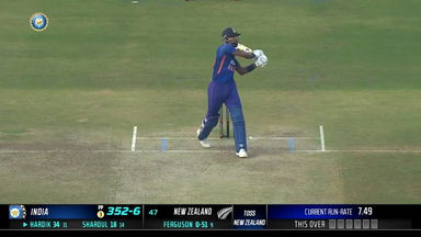 IND vs  NZ 2023, 3RD ODI: Hardik Pandya  Six