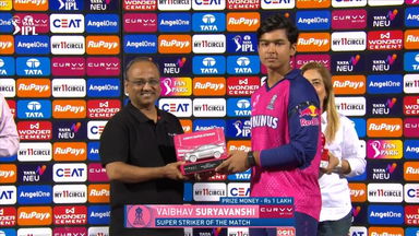 IPL 2025 M47: RR vs GT - Curvv Super Striker of the Match - Vaibhav Sooryavanshi