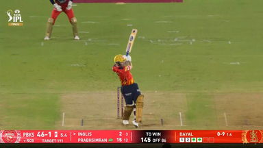 IPL 2025 Final: RCB vs PBKS - Josh Inglis Six