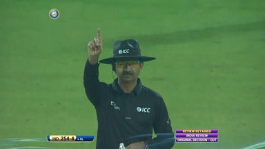 IND vs SL 2017, 2nd T20I: Shreyas Iyer Wicket