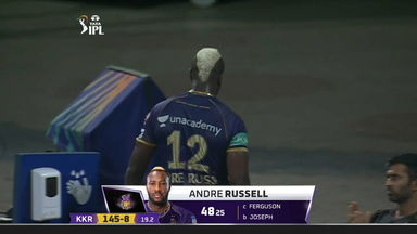 M35: KKR vs GT – Andre Russell Wicket
