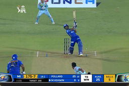 M26: MI vs LSG – Murugan Ashwin Six