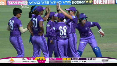 M02: Trailblazers vs Velocity – Fall of Wickets
