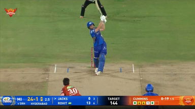 IPL 2025 M41: SRH vs MI - Will Jacks Six