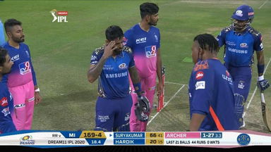 Archer shoots, Surya Smashes