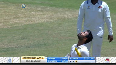 Yash Dubey's resolute 133-run opening act in Ranji Trophy Final