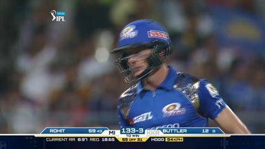 M5: KKR vs MI – Jos Buttler Six