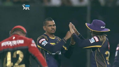 M03: KKR vs RCB – Fall of Wickets