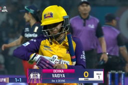 M13- UPW vs RCB: Devika Vaidya Wicket