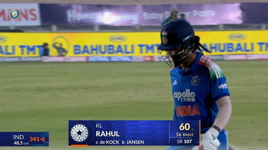 IND vs SA 2025, 1st ODI: K L Rahul Wicket