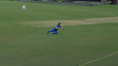 Shreyas Iyer's stunning catch