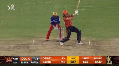 M41: SRH vs RCB – Pat Cummins Six