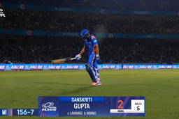 Wicket: Match 2, Mumbai Indians vs Delhi Capitals, WPL 2025: Sanskriti Gupta Wicket