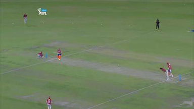 M3: KXIP vs GL – Brendon McCullum Wicket