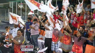 M25: SRH vs KXIP – David Hussey Wicket