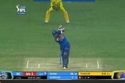 Q1: DC vs CSK – Prithvi Shaw Six