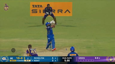 IPL 2026 M65: KKR vs MI - Rohit Sharma Six