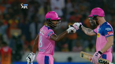 Samson takes 24 off one Bhuvi over