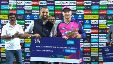 M17: CSK vs RR – Visit Saudi Beyond the Boundaries Longest 6 of the Match – Jos Buttler