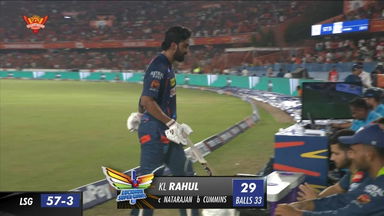 M57: SRH vs LSG  – K L Rahul Wicket