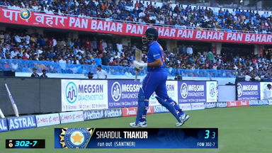 IND vs  NZ 2023, 1ST ODI: Shardul Thakur  Wicket