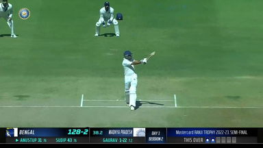 Ranji Trophy  2022/23, SF 1 Madhya Pradesh vs Bengal: Super sixes