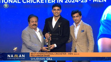 BCCI Naman Awards: Polly Umrigar Award Best International Cricketer (Men) 2024-25