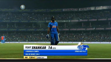 IND vs AUS 2019, 5th ODI: Vijay Shankar Wicket