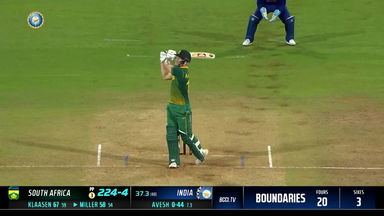IND vs SA 2022, 1ST ODI: David Miller  Six