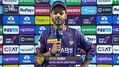M22: MI vs KKR –    Nitish Rana  Interview