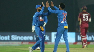 IND vs WI 2019, 1st T20I: Fall of wickets