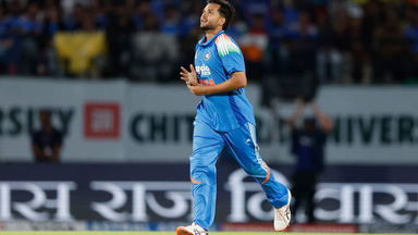 Sparkling debut! Harsh Dubey shines with 3/47