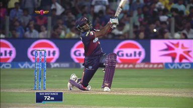 M16: RPS vs RCB – Rajat Bhatia Six
