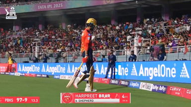 IPL 2025 Q1: PBKS vs RCB - Harpreet Brar Wicket