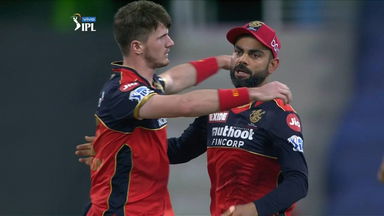 M52: RCB vs SRH  – Fall of Wickets