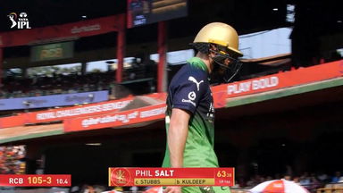 IPL 2026 M26: RCB vs DC - Phil Salt Wicket