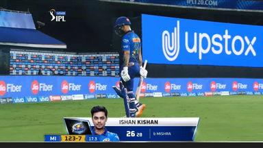 M13: DC vs MI   – Ishan Kishan Wicket
