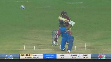 IND vs WI 2019, 1st T20I: KL Rahul Six