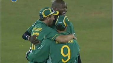 India vs SA, 2009/10 - 3rd ODI highlights, Ahmedabad