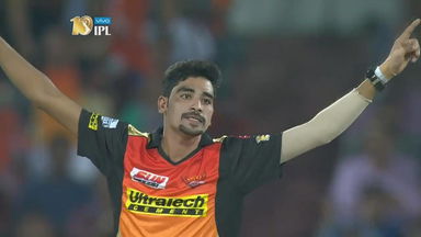 First game, first over, first wicket - Mohammed Siraj strikes on IPL debut