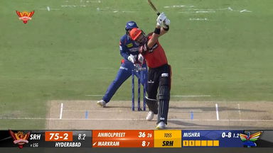 M58: SRH vs LSG –  Aiden Markram  Six