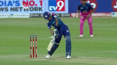 M45: RR vs MI – Hardik Pandya Six