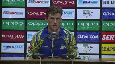 CLT20 2014 M17: KXIP vs COB –   Press Conference – Dane Vilas