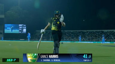 IND-W vs AUS-W 2022, 3RD T20I: Grace Harris Wicket