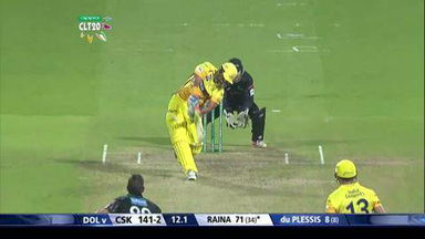 CLT20 2014 M8: DOL vs CSK  –   Man Of The Match – Suresh Raina