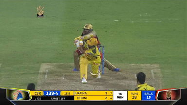 M35: RCB vs CSK – Suresh Raina Six