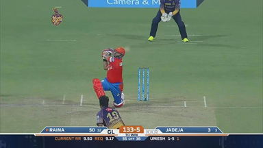 M23: KKR vs GL – Suresh Raina Six
