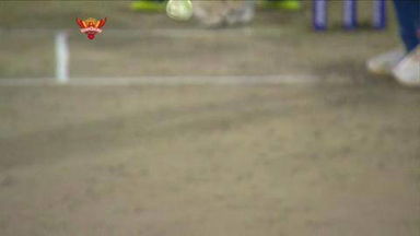 M68: SRH vs RR – James Faulkner Wicket